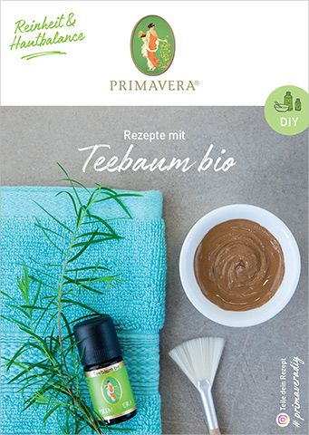 PRIMAVERA DIY Rezeptkarte Teebaum bio