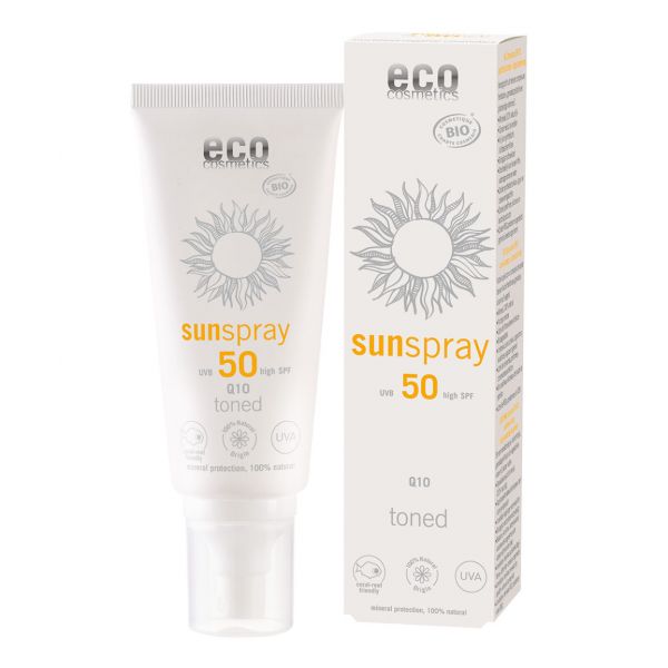 ECO Sonnenspray LSF 50 getönt Q10 100 ml