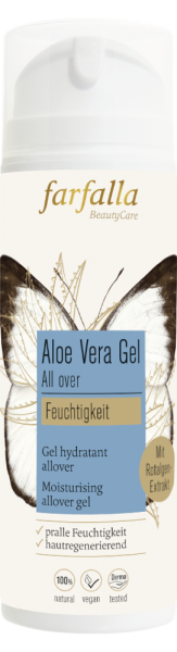 Farfalla Aloe Vera Feuchtigkeits - Allover-Gel, 150ml