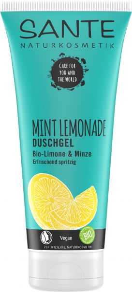 SANTE MINT LEMONADE Duschgel Bio-Limone &amp; Minze