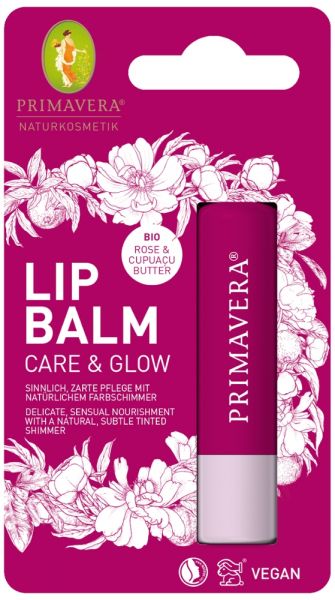 PRIMAVERA LIP BALM Care &amp; Glow, 4,7g