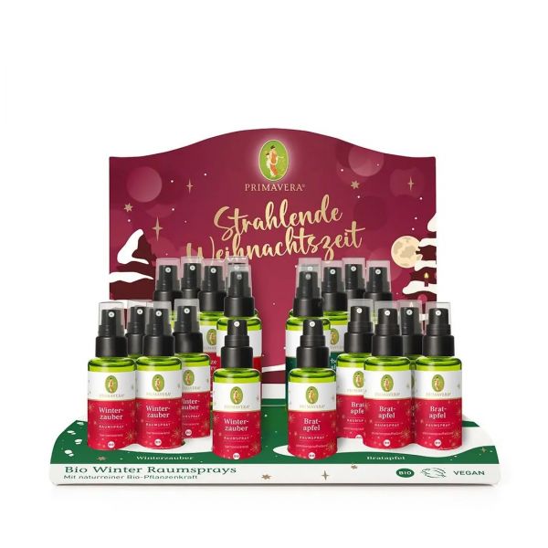 PRIMAVERA Display Bio Raumsprays Winter 2025
