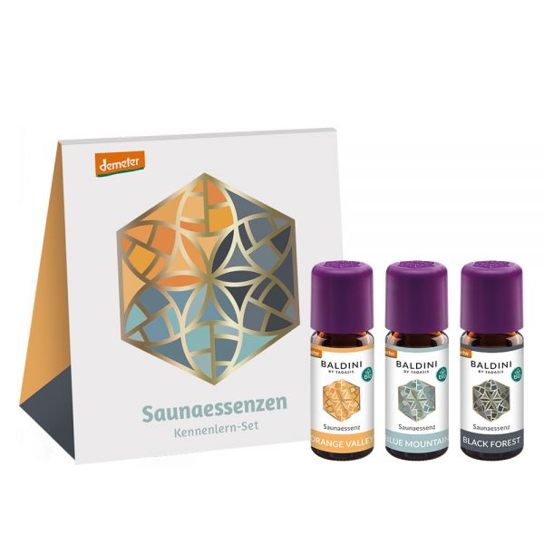 Baldini Saunaessenzen Kennenlern Set, 3x 10ml