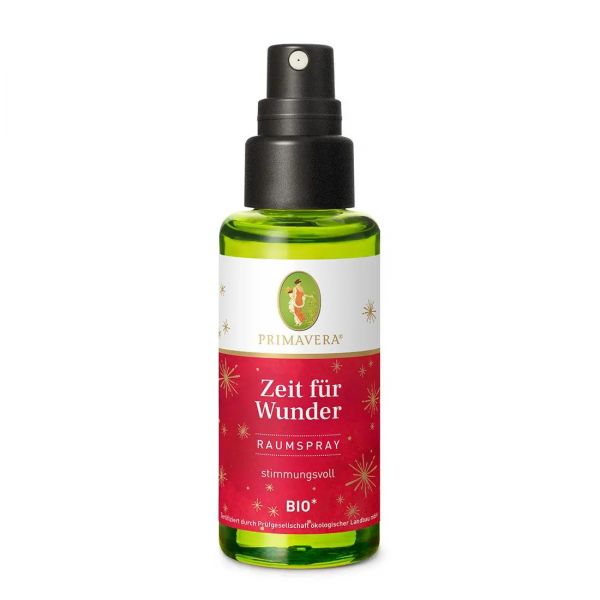 PRIMAVERA Bio Raumspray Zeit für Wunder* bio 50 ml